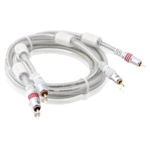 Choseal | Dây Audio cho CD TV Amplifier DVD Kết Nối Đỏ Trắng 2 Cổng RCA