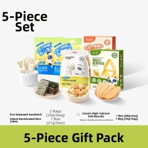 BUERBAOBAI | Sesame Filled Seaweed Crisps Snacks No Added Nuts For Toddlers