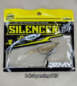 OZMY SILENCER SUPER BABY 8cm. umpan casting. umpan pancing. umpan karet. umpan mainan. umpan gabus. umpan toman. Upan atas. Umpan bawah. Top water