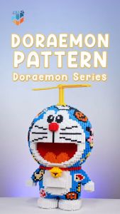 SMY Nano Block Doraemon Big Size Mainan Anak Bricks Education Toys Balok Susun Puzzle Animasi 3D DIY
