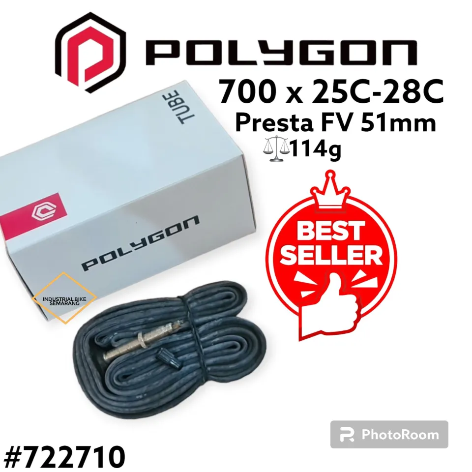TERMURAH] POLYGON Ban Dalam 700 x 30C 40C Tube Ban Dalam 700C X