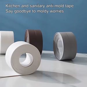 Sink Bath Sealing Strip Tape Mildew Strip Bathroom Kitchen Self Adhesive Waterproof Wall