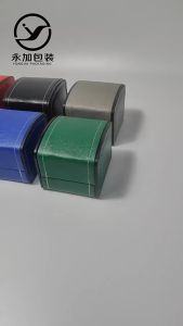 Portable Watch Box PU Leather Watch Case Organizer Storage Holder for Men Women Bracelet Vintage Jewelry Box with Leather Pillow