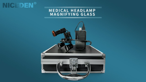 NICEDEN Dentistry Binocular Magnifier 2.5X3.5X Optical Loupes Magnifying Glass for Dental Surgery