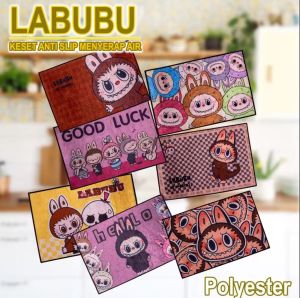 Keset Alas Kaki Anti Selip Motif Labubu Viral Ukuran 40x60cm