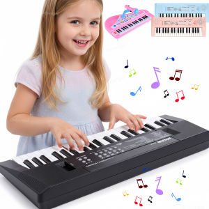 Đàn Piano Điện Tử 37 Phím Cho Trẻ Em Có Micro Nhạc Cụ Giáo Dục Cho Trẻ Tập Đi Bé Trai & Bé Gái Quà Tặng Sinh Nhật