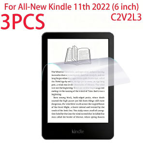 3 PCS PE Soft Film Screen Protector For All-New Kindle 11th 2022 6 Inch For Kindle 11th PET Soft Protective Film Not Glass