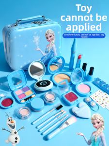 XIONGBUFAN | Frozen Princess New Girls Makeup Playset Vanity
