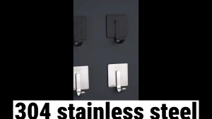 Storix 304 Stainless Steel Multipurpose Self Adhesive Wall Hook Holder Hanging Waterproof Bathroom Kitchen Bedroom Hook