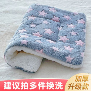 Universal Pet Mat Cat Dog Sleeping Pad Soft Cotton Mat Four Seasons Indoor Home Comfortable Mat Pet Cage Mat Pet Supplies