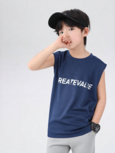 zosee | Quick-Dry Childrens Sleeveless T-Shirt