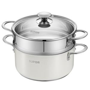 Supor | Thick-Bottomed Multi-Purpose Steaming & Cooking Pot