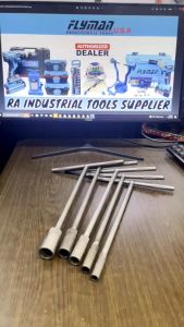 T Wrench Long Arm Handle Wrench Outer Hexagonal Wrench Heavy Duty T-Wrench Motorcycle Wrench Tools Hardware Tool