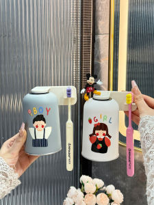 Màn Hình Treo Đánh Răng Điện Tử Mới 2025 Móc Đựng Kem Đánh Răng Bằng Thép Không Gỉ Magnétique Móc Đựng Cốc Đánh Răng Gắn Tường