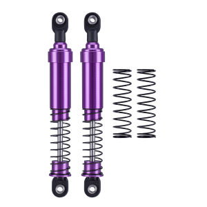 4pcs Aluminum Big Bore Shocks for 1/10 RC Crawler LCG Chassis Gspeed V3 Element Enduro SCX10 TRX4 Gamde R1 Comp Builds DIY