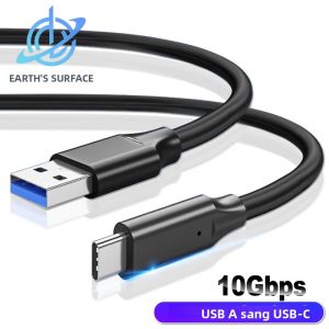 Cáp USB 3.2 Gen2 Type C 10Gbps Với Đầu Nối USB A Truyền Dữ Liệu Và Sạc Nhanh 3A PD 60W Cáp USB C Sang USB-C Cho Ổ Cứng SSD