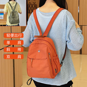 Ultra-Light 2025 New Style Business Commuter Travel Nylon Backpack Crossbody Shoulder Bag Casual Simple Style for Youth Men And Women