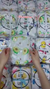Set 10 quần đùi cotton giấy mỏng mát cho bé với nhiều họa tiết đáng yêu