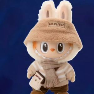 Pakaian Fashion anak Laki-Laki dan Perempuuan usia 1-12 tahun bergambar Labubu Syal bahan Babyterry Kekinian