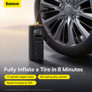 BASEUS | Baseus Car Tire Wireless Air Pump Inflator Poratble Rechargeable Air Compressor For Car Motorcycle Bicycle Electric Air Pump