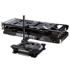 Giá Đỡ Card Đồ Họa Bằng Nhôm 12/14cm Tương Thích Với Quạt Giá Đỡ GPU Cho Vỏ PC Phụ Kiện Lắp Đặt Card Màn Hình Tự Chế