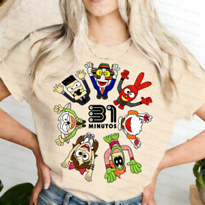 2026 Chilean Popular Program 31 Minutes Puppet Graphic Short Sleeved T-shirt Y2k Tops Summer Adult Kids Tshirt Woman t-shirts