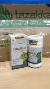 TAZAKKA Ekstrak Kapsul Daun Sambiloto Asli Bpom Original Sambiroto Obat Demam Herbal Penurun Panas