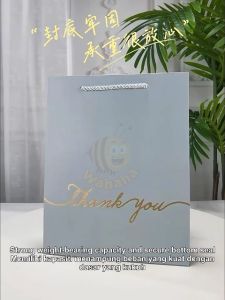 Wahaha Thank You Paper Bag Murah Doorgift Bag Wedding Shopping Bag Gift Bag Party Bag Kertas Beg Goodies Kahwin Beg Hadiah 礼物袋