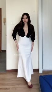 Belle Flare Skirt - Rok Flare Maxi Wanita - Mermaid Maxi Skirt Rok Panjang Wanita - Korean Loose Maxi Skirt Rok Wanita Anti Kusut