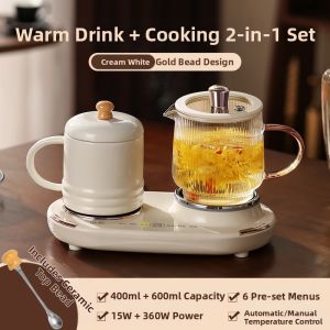 Automatic Constant Temperature Glass Tea Brewing Kettle Office Use Multi-Function Health Preservation Pot 2872Z by Ming You