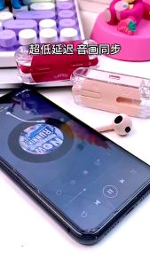 Disney Q54 หูฟังบลูทูธไร้สาย 5.3 รูปลิปสติกน่ารัก รูปแบบ Android Iphone