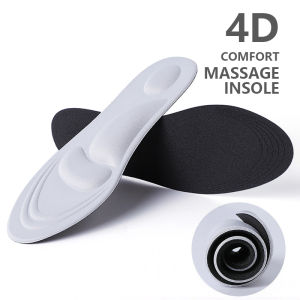 SOFEI 1 Pasang Sol yang Nyaman Pijat Lembut Bantalan Olahraga Pencegah Nyeri Bernapas