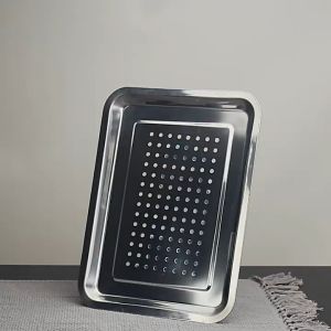 40x30cm Food Cooling Tray Stainless Nampan Peniris Makanan Stainless Peniris Minyak