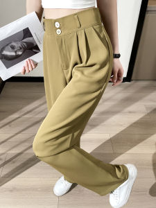 Anneve | Slim Fit Trousers Womens Suit Pants Wide Leg