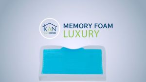 หมอนเมมโมรี่โฟมเจล KAN HOME [ลดต่ำกว่าทุน: มีตำหนิเล็กน้อย แต่ประสิทธิภาพการใช้งานปกติ] ทำให้คุณนอนหลับอย่างมีคุณภาพ