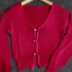 Serena Cardy - Kardigan Crop Rajut Korea Murah