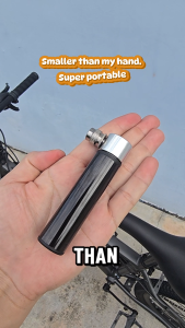 T2P Portable MTB Bicycle Pump 120 psi Mini Cycling Tire Inflator Hand Air Pump Mountain Bike