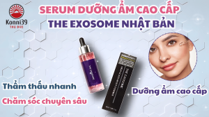 SERUM DƯỠNG ẨM CAO CẤP  CHĂM SÓC DA CHUYÊN SÂU THE EXOSOME NHẬT BẢN (LỌ 55ML)