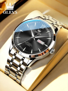 OLEVS | Automatic Mechanical Night Light Mens Watch