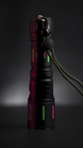 Senter Terang Zoom In Zoom Out Tahan Lama Waterproof Multifungsi Bahan Alumunium - AK155