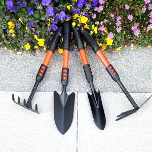 Combo Dụng Cụ Làm Vườn 4 Món – Chăm Cây Cảnh Trồng Rau Tại Nhà Giá Tốt Bộ Dụng Cụ Trồng Cây 4 Món – Xẻng Cào Cuốc
