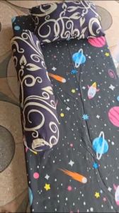 PAKET HEMAT Full Set Kasur Lipat Busa Foam TEBAL 10 CM Uk 170x90 Cm (+ Bantal Guling) Sare