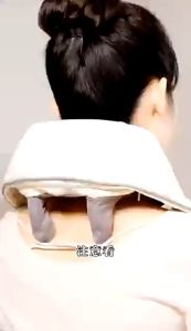 [MSIA]Shoulder And Neck Massager Third Generation Clamp Kneading Trapezius Muscle Relax Hot Compress Neck Massager颈部按摩器