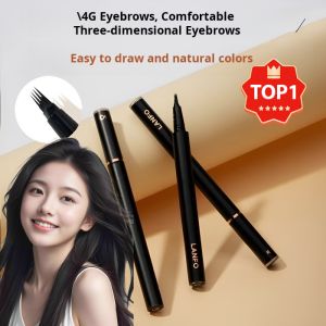 Slim Liquid Eyebrow Pencil: No Smudge, Waterproof & Sweat-Proof