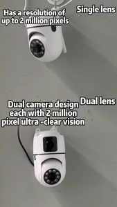 V380 Pro cctv camera connect cellphone No Wifi Needed Wireless 360° Night Vision Full Color Two Way Audio Outdoor Camera Smart Home CCTV Surveillance Camera IP66 Waterproof