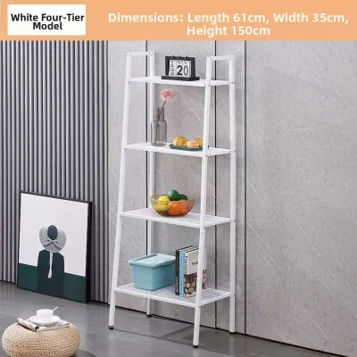 Iron Ladder-shaped Shelving Unit Storage Rack