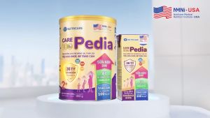 Sữa Bột CARE 100 GOLD PEDIA Nutricare Hỗ Trợ Tăng Cân Tiêu Hoá Khoẻ Chứa Sữa Non 24h Cho Bé Từ 0-10 Tuổi 850G