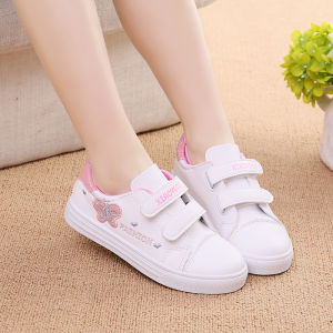 Girls White Canvas Sneakers Spring New Style Children Sports Shoes Korean Version Kids Canvas Shoes Comfortable Casual Low Top