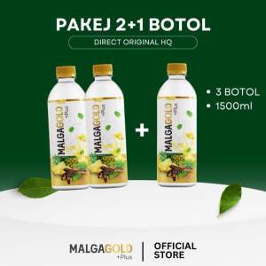 MALGAGOLD+ Pluss Minuman Botani Berperisa Gaharu | OFFICIAL STORE ORIGINAL HQ READY STOCK