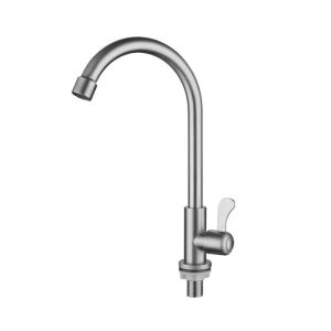 MOLORE | Cold and Hot Water Faucet for Single Sink Rotatable Pull-out